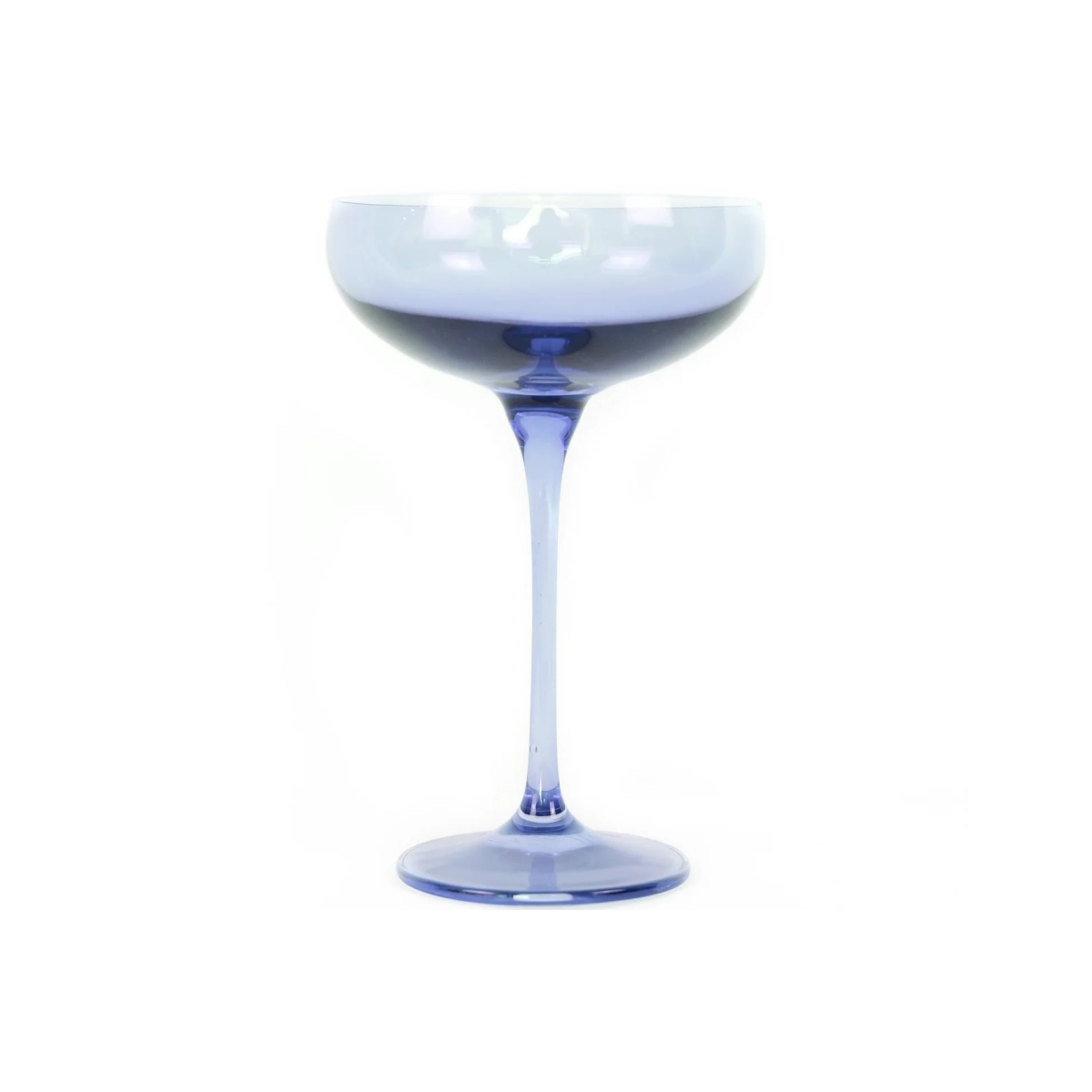 Estelle Colored Champagne Coupe - Cobalt