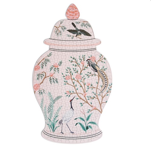 Flora and Fauna Ginger Jar 500 Pc Jigsaw Puzzle