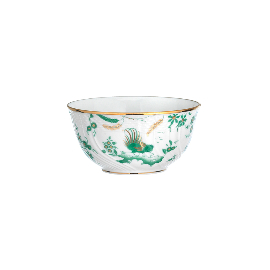 Ginori 1735 Oro Di Doccia Rice Bowl - Giada