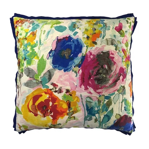 Harper Rainbow W/Cupcake Pillow 22in.