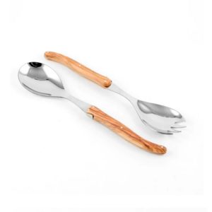 Laguiole French Olivewood Salad Server