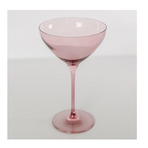 Estelle Martini Glass - Rose