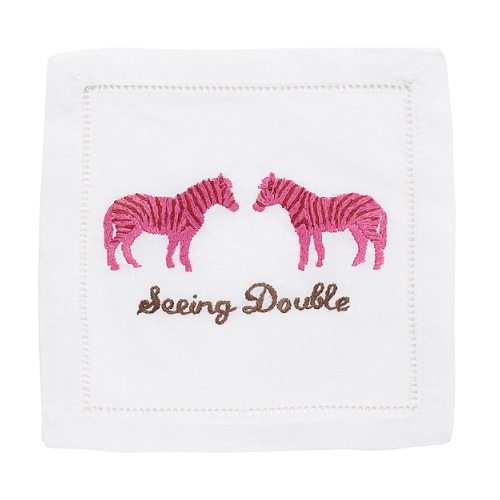 August Morgan Seeing Double Cocktail Napkins