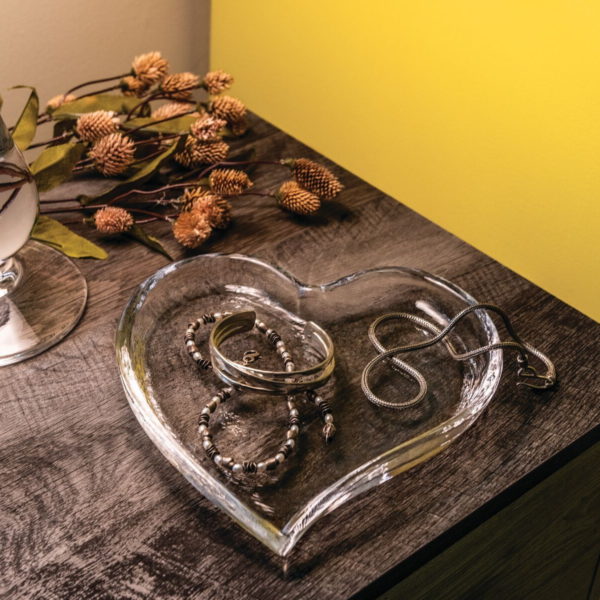 Simon Pearce Heart Tray