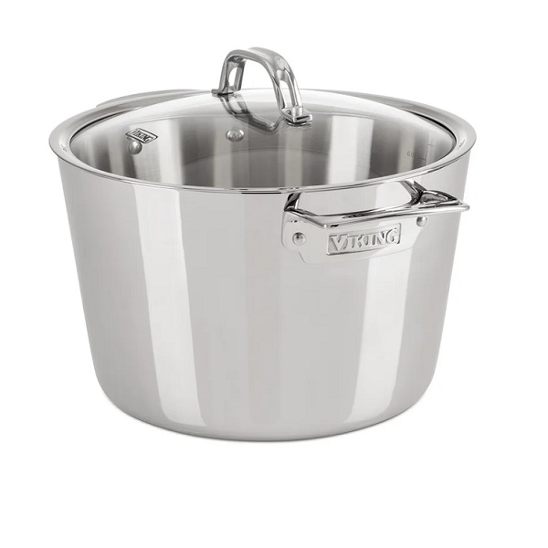 Viking 8 Qt. Stainless Steel Stock Pot with Lid