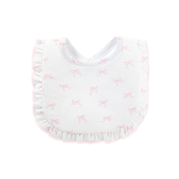 Baby Club Chic Pretty Bows Bib With Ruffle