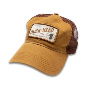 Duck Head Sanforized Patch Trucker Hat - Gold