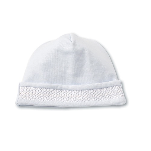 Kissy Kissy Hand Smocked CLB Charmed Blue Hat