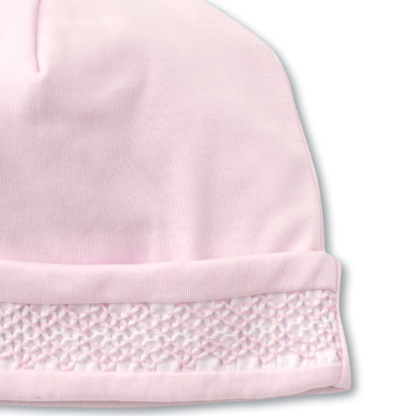 Kissy Kissy Hand Smocked Charmed Pink Hat