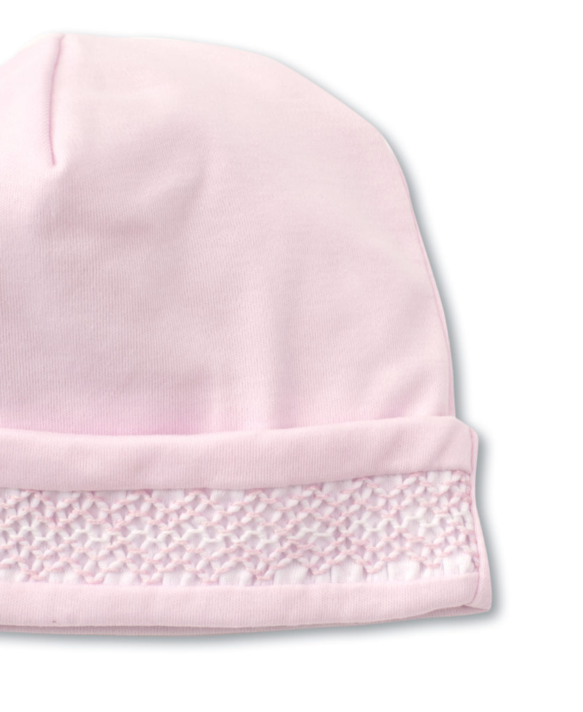 Kissy Kissy Hand Smocked Charmed Pink Hat
