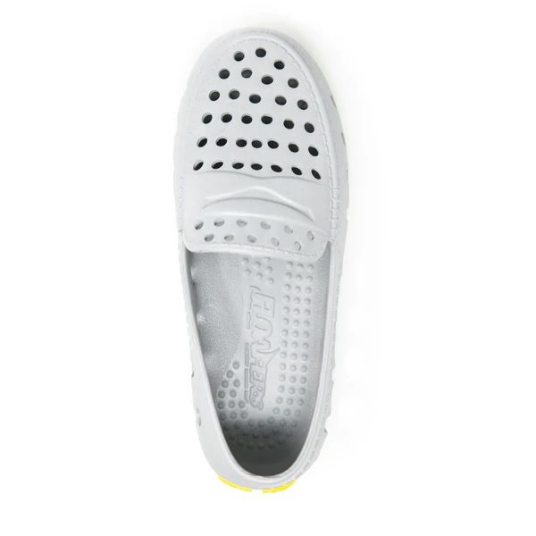 Kids Prodigy Driver Floafers - Harbor Mist Gray/Lemon Tonic