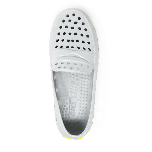 Kids Prodigy Driver Floafers - Harbor Mist Gray/Lemon Tonic