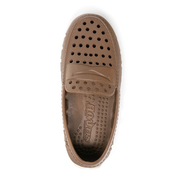 Kids Prodigy Driver Floafers - Driftwood Brown/Coconut