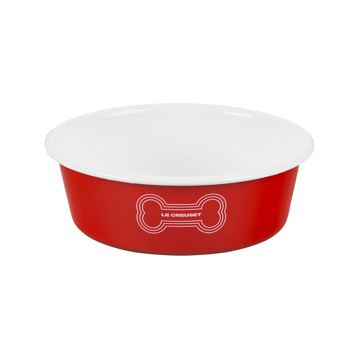 Le Creuset Large Pet Bowl Carmin Red Berings