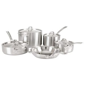 Viking Professional 5-Ply 10 Piece Cookware Set -Stainless