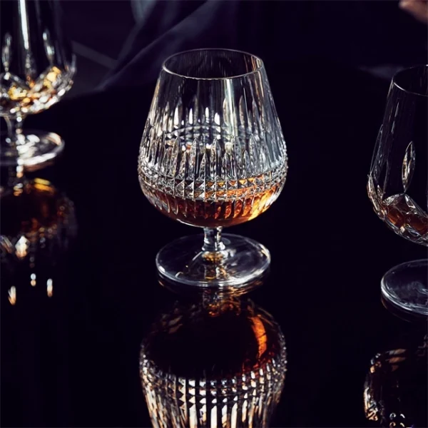Waterford Connoisseur Lismore Diamond Brandy Balloon Set