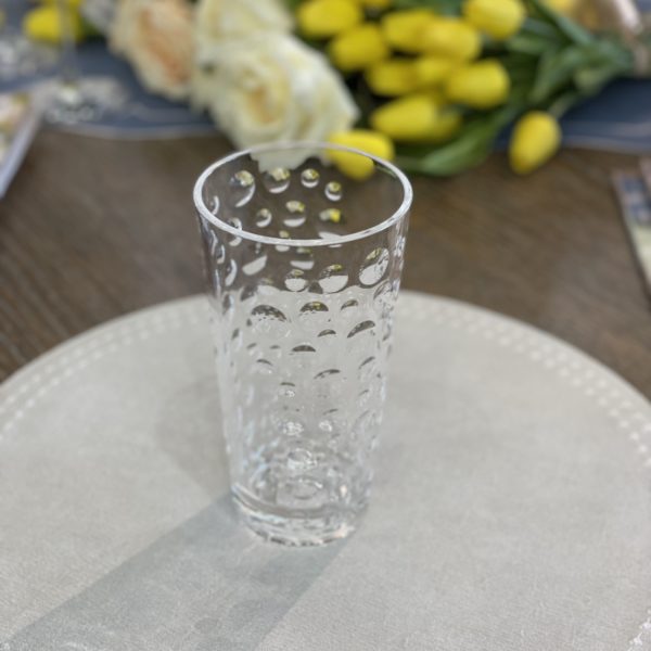 Satin Pearl 20oz Tumbler - Clear