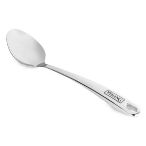 Viking Forged Stainless Steel Solid Spoon