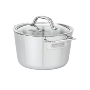 Viking Contemporary 3-Ply Stainless Steel 3.4-Quart Stock Pot