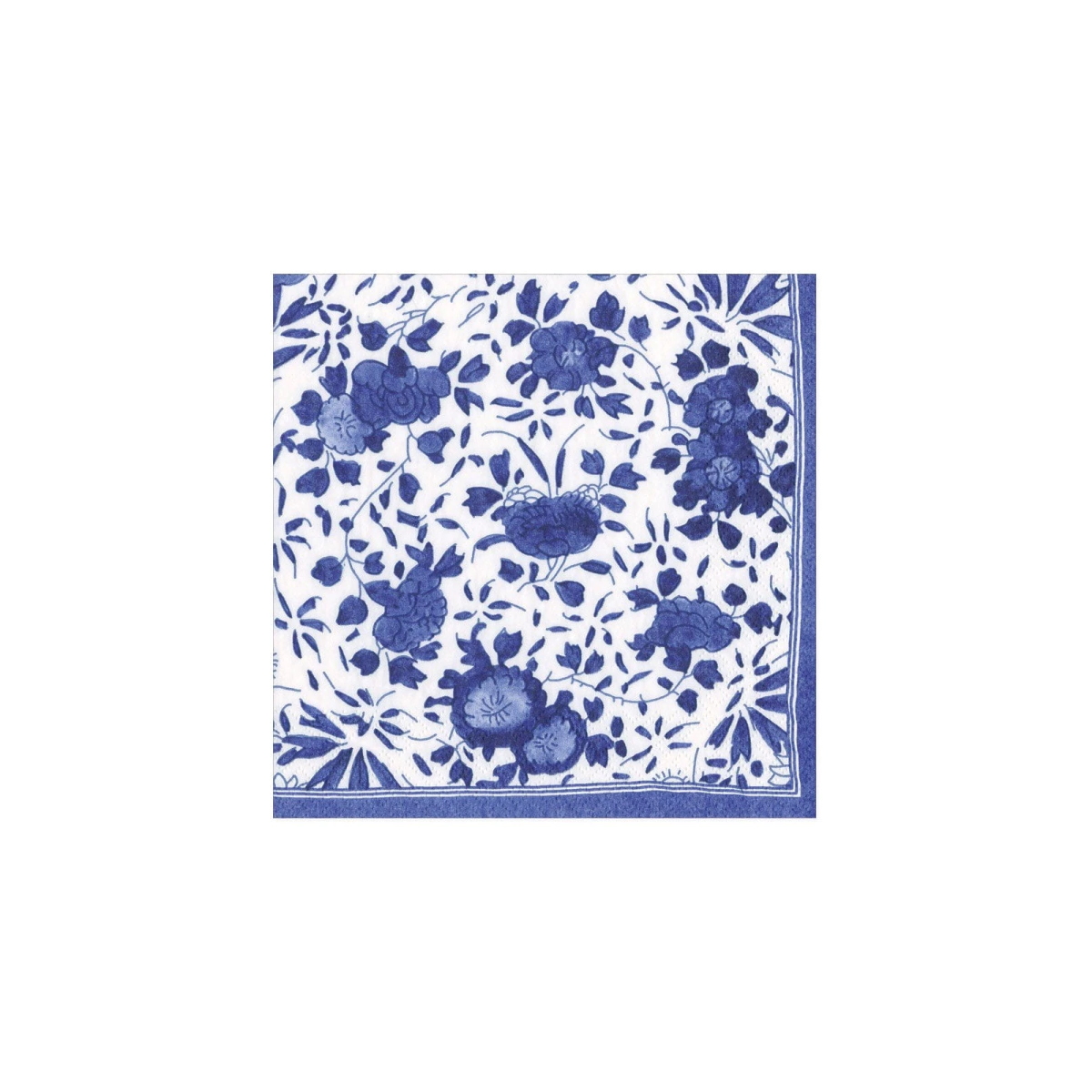 Caspari Delft Blue Paper Luncheon Napkins Berings