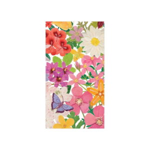 Caspari Halsted Floral Paper Guest Towel Napkins