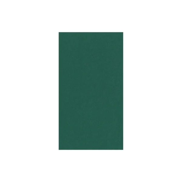 Caspari Paper Linen Guest Towel - Hunter Green