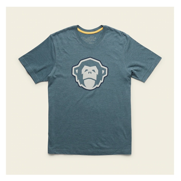 El Mono T-Shirt - Indigo Heather