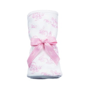 Nella Pima Pink Toile Blanket