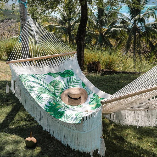 Botanical Palm Dreams Beach Towel