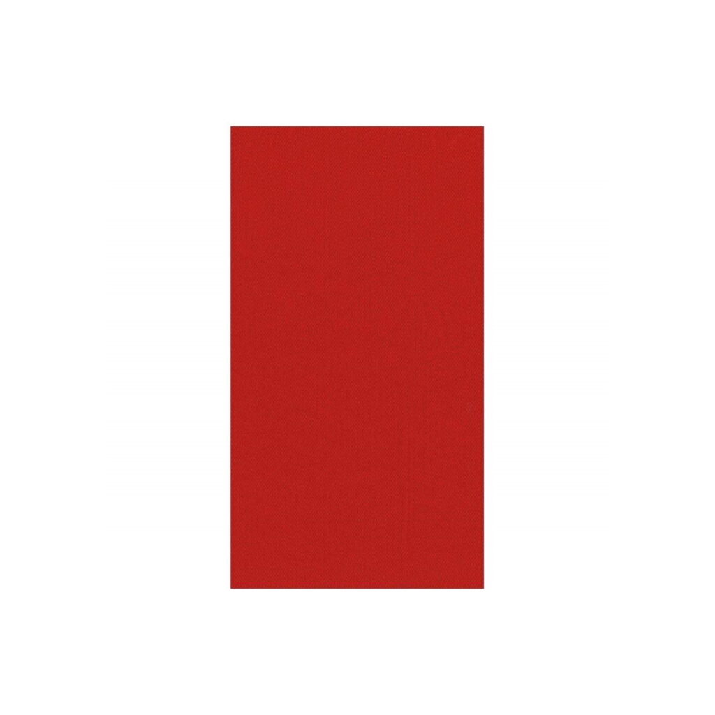 Paper Linen Solid Guest Towel Napkins - Red