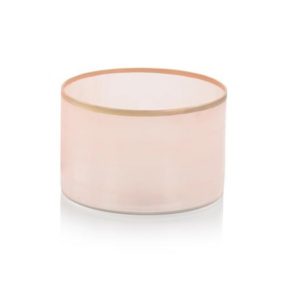 Palest of Pink Glass Vase - Small
