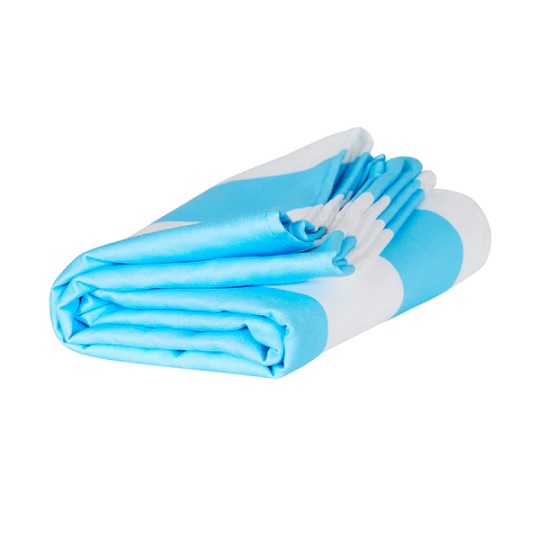 Quick Dry Beach Towel - Tulum Blue