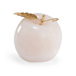 Marble Apple - White