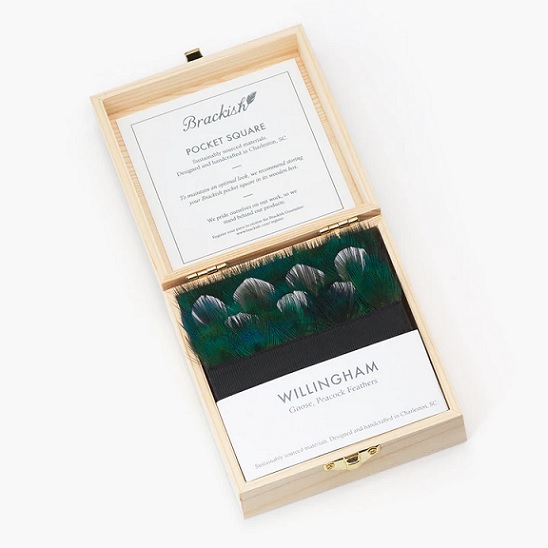 Brackish Pocket Square - Willingham