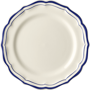 Gien Filet Cobalt Dinner Plate 10.50″D