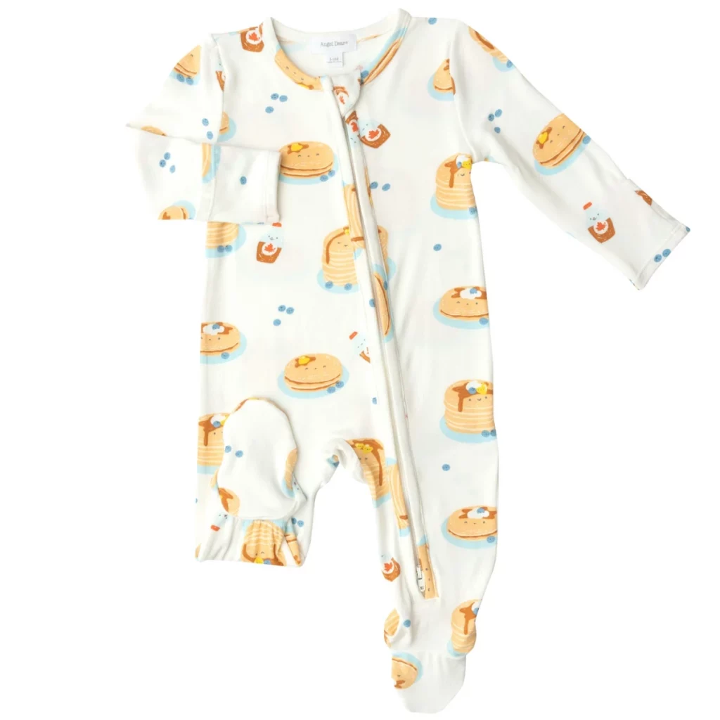 Angel Dear Zipper Footie Pancakes Berings