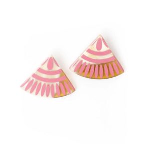Blush Tile Earrings