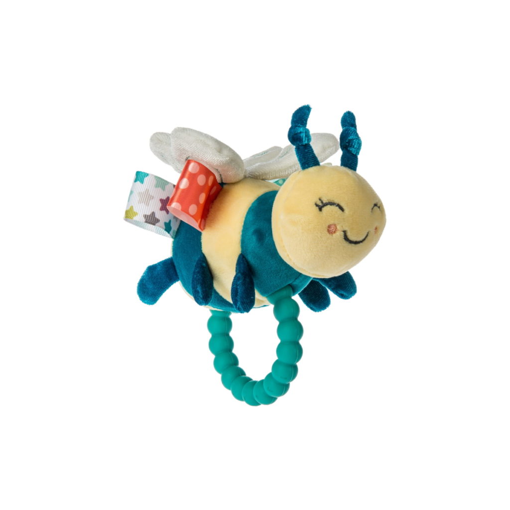 Taggies Fuzzy Buzzy Bee Teether Rattle