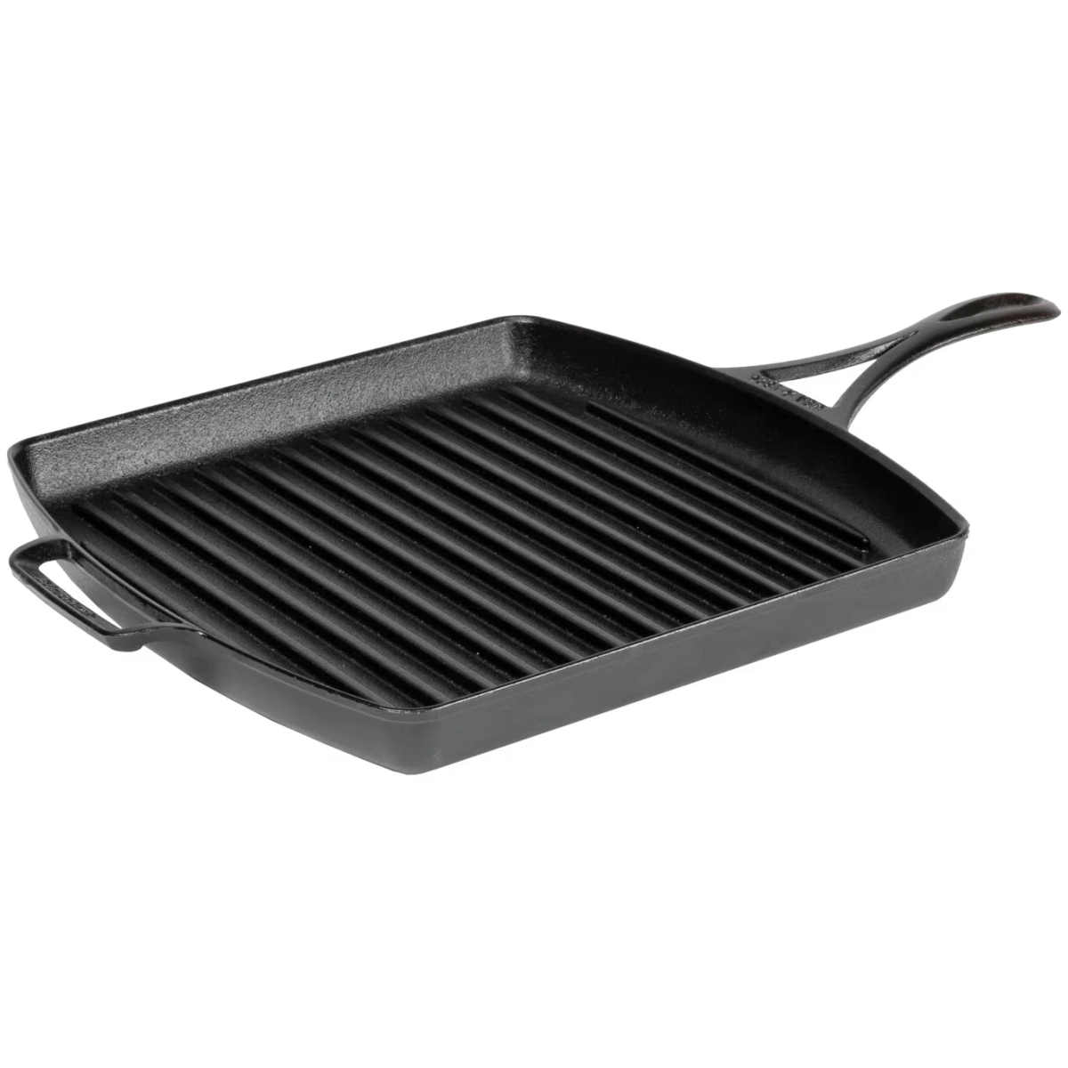 Blacklock '65 Triple Seasoned 12in Cast Iron Grill Pan
