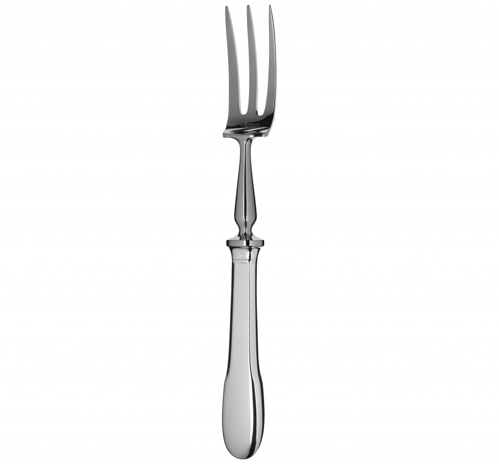 CLUNY SILVER PLATED CARVING FORK