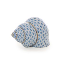 Herend Staircase Shell - Blue