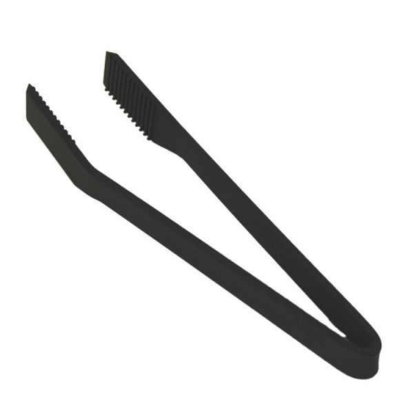 Large Silicone Chef's Tongs - Black