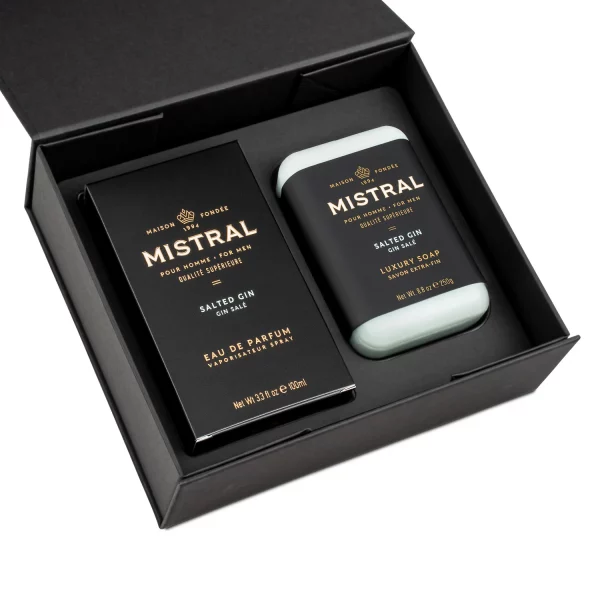Mistral Salted Gin Eau De Parfum & Bar Soap Gift Set2