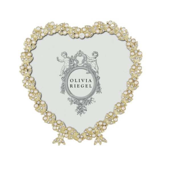Contessa Heart 3.5" Frame - Gold