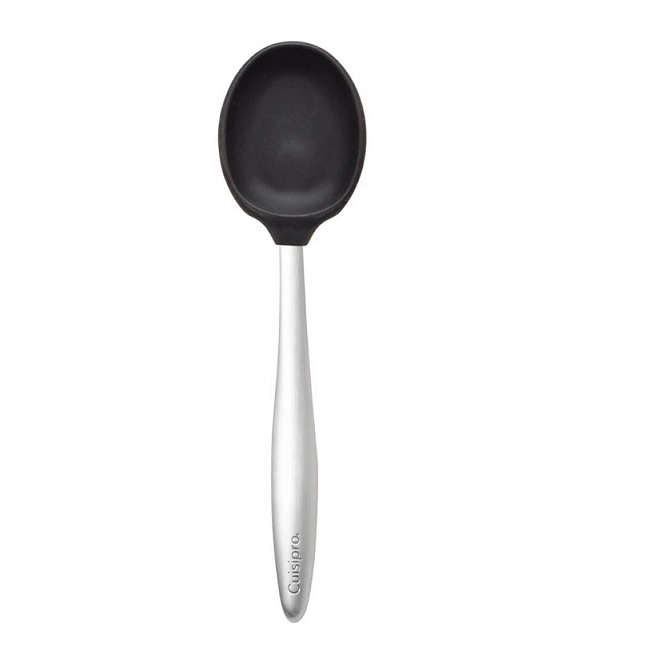 Silicone Piccolo Spoon - Black