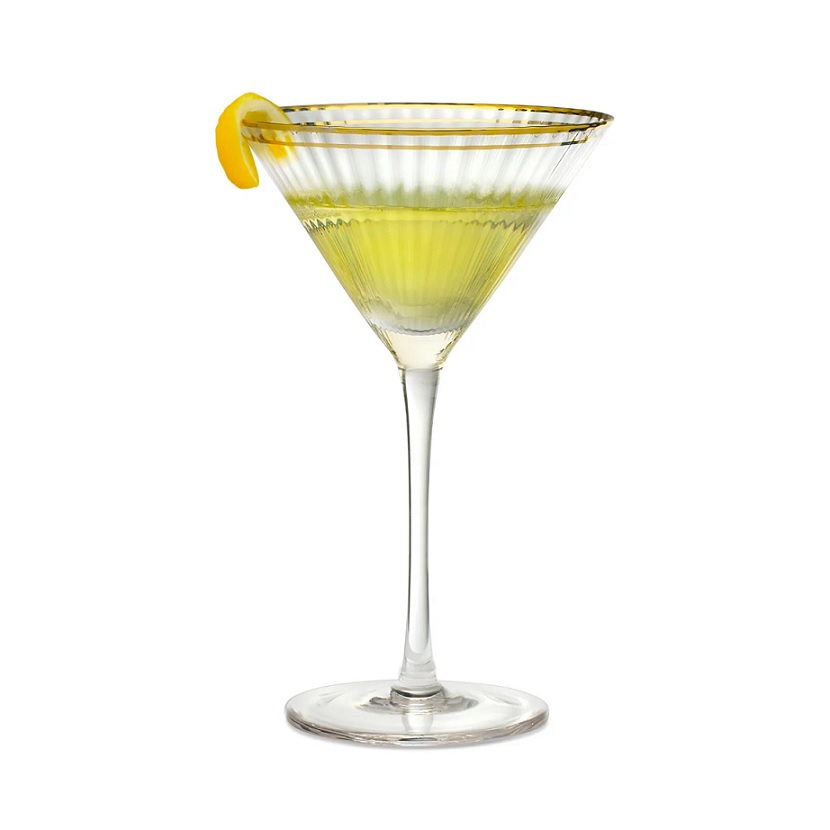 Qualia Rocher Martini Glass - Gold