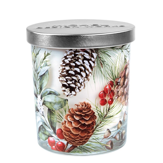 White Spruce Scented Jar Candle