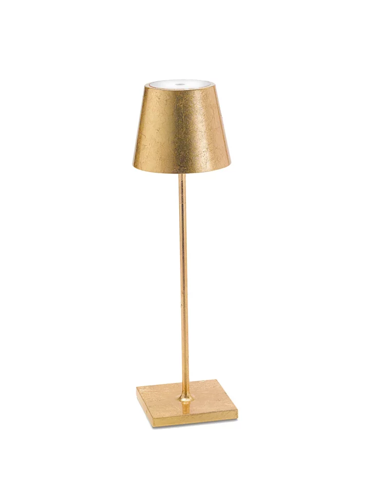 GOLD LEAF TABLE LAMP