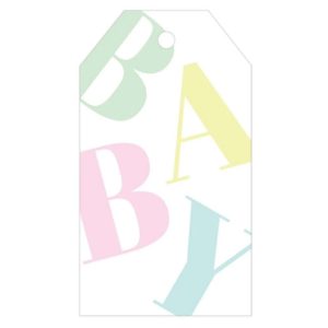 Tossed Baby Classic Gift Tags