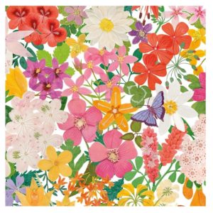 Caspari Halsted Floral Gift Wrapping Paper